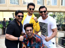 Photos: Cast of Pagalpanti snapped during promotions