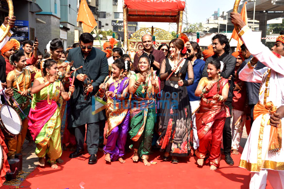 photos celebs grace the launch of mann mein shiva song from panipat 1