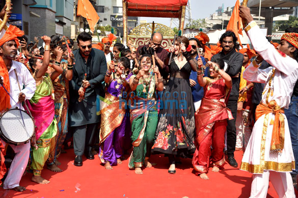 photos celebs grace the launch of mann mein shiva song from panipat 4