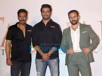 Photos: Celebs grace the trailer launch of the film Tanhaji - The Unsung Warrior