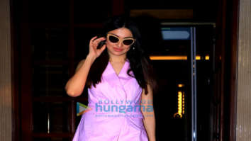 Photos: Divya Khosla Kumar spotted at Mid-Day office in Bandra