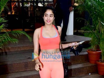 Photos: Janhvi Kapoor, Shahid Kapoor and Mira Kapoor spotted at gym in Bandra
