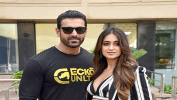 Photos: John Abraham and Ileana D’Cruz snapped during Pagalpanti promotions