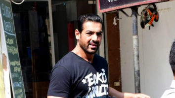Photos: John Abraham snapped in Bandra