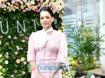 Photos: Kangana Ranaut at the launch of Femina Flaunt Beauty Studio salon