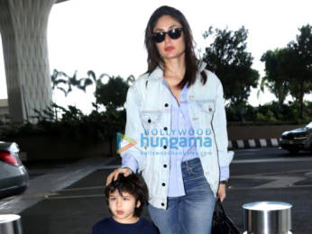 Photos: Kareena Kapoor Khan and Taimur Ali Khan snapped at the airport