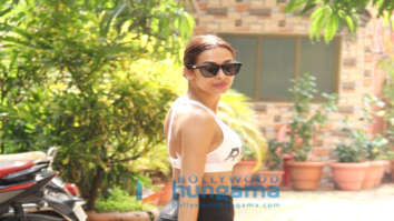 Photos: Malaika Arora snapped at Diva Yoga Studio in Bandra