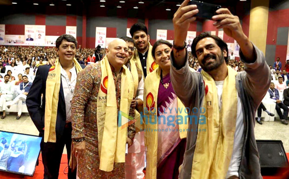 photos raaj shaandilyaa union minister smriti irani and arjun rampal snapped in ahmedabad 2