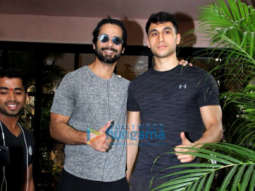 Photos: Shahid Kapoor snapped at the gym