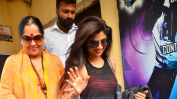 Photos: Shilpa Shetty snapped with family at PVR, Juhu