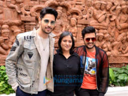 Photos: Sidharth Malhotra, Riteish Deshmukh and Manisha Advani snapped during Marjaavaan promotions at Imperial, New Delhi