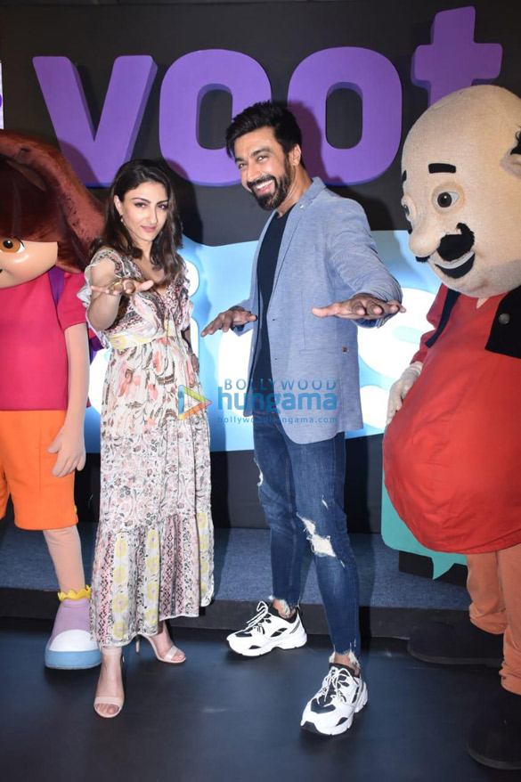photos soha ali khan and ashish chowdhry snapped at an voot kids app launch 2