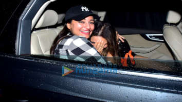 Photos: Sonakshi Sinha, Huma Qureshi and Saqib Saleem spotted at Khar