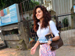 Photos: Taapsee Pannu, Ananya Panday and others spotted at Kromakay salon, Juhu