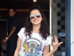 Photos: Taapsee Pannu snapped during Saand Ki Aankh screening