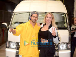 Photos: Varun Dhawan snapped at the gym with WWE super star Charlotte Flair