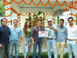 on the sets of the movie Radhe - Your Most Wanted Bhai