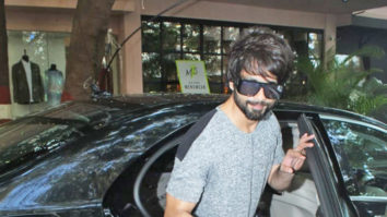 Shahid Kapoor spotted at Antigravity Gym, Pali Hill