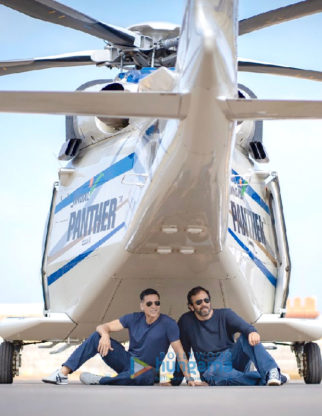 On The Sets from the movie Sooryavanshi