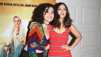 Taapsee Pannu and Bhumi Pednekar celebrate the film Saand Ki Aankh