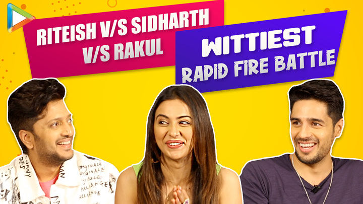 Team Marjaavaan’s INSANE Rapid Fire – Riteish Deshmukh | Sidharth Malhotra | Rakul Preet Team Marjaavaan’s INSANE Rapid Fire – Riteish Deshmukh | Sidharth Malhotra | Rakul Preet