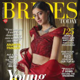 Young and Beauty! Ananya Panday stuns a red lehenga on the cover of Brides Today