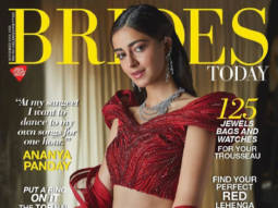 Young and Beauty! Ananya Panday stuns in a red lehenga on the cover of Brides Today