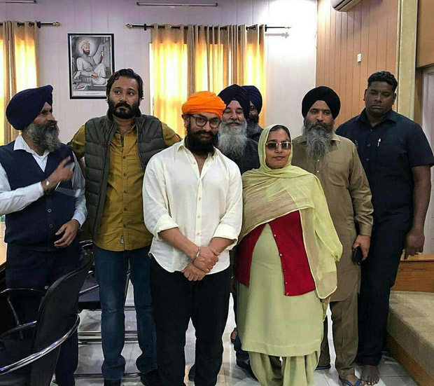 Laal Singh Chaddha: Amir Khan seeks blessings at Punjab's Gurudwara Bhatta Sahib in between shoots