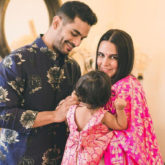 Neha Dhupia and Angad Bedi pen adorable notes for daughter Mehr on her first birthday