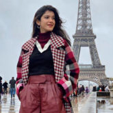 Ahead of her debut at Le Bal des Débutantes, Shanaya Kapoor strikes a pose in front of the Eiffel Tower