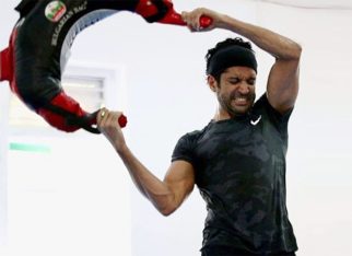 Toofan: Farhan Akhtar and team are in a celebratory mood after finishing half of the film