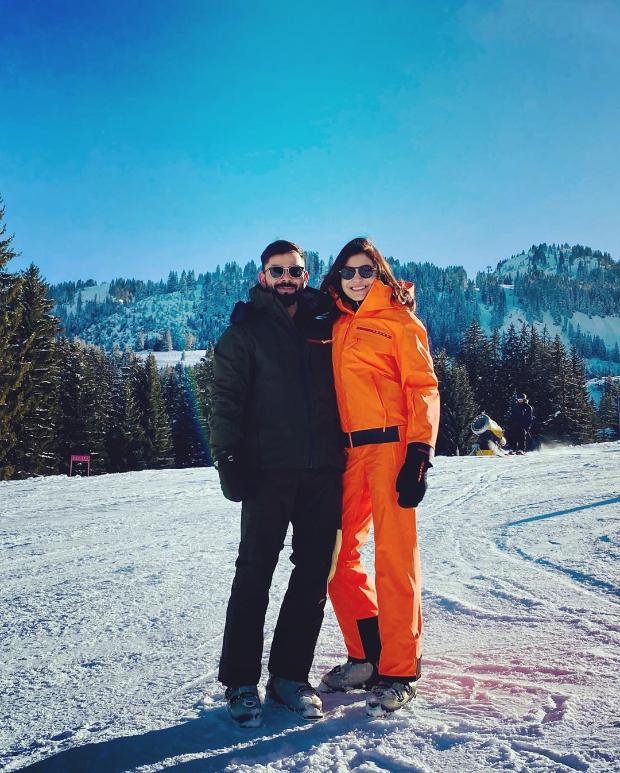 Anushka Sharma and Virat Kohli share picturesque moments from snowy Switzerland ahead of New Year Anushka Sharma and Virat Kohli share picturesque moments from snowy Switzerland ahead of New Year