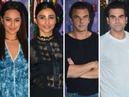 Celebs snapped at Aayush Sharma and Arpita Khan’s Christmas party Part 3