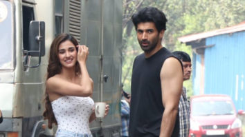 Disha Patani, Aditya Roy Kapur, Anil Kapoor and Kunal Khemu snapped on the sets of Malang at Filmcity