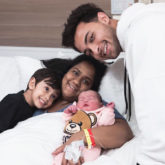 INSTAGRAM DEBUT Aayush Sharma shares the first pictures of baby Ayat Sharma!