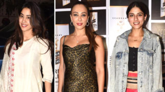 Janhvi Kapoor, Iulia Vantur and Sapna Pabbi grace the special screening of Sepia Part 1