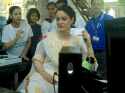 Here’s why Kangana Ranaut was issuing tickets at a Mumbai railway station