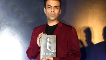 Karan Johar admits to being the biggest fan of Sridevi at the launch of Sridevi: The Eternal Screen Goddess