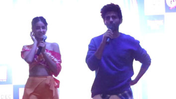 Kartik Aaryan and Ananya Panday Promoting film Pati Patni Aur Woh at Somaiya College | Part 2