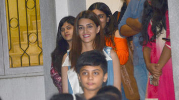 Kriti Sanon promotes Panipat at an NGO