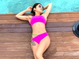 Nushrat Bharucha flaunts her toned figure in pink BIKINI, goes snorkeling in Maldives