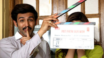 On The Sets Of The Movie Pati Patni Aur Woh