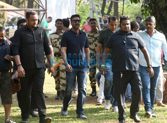 photos ajay devgn spotted at filmcity in goregaon 5