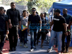 Photos: Ajay Devgn spotted at Filmcity in Goregaon