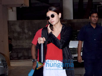 Photos: Alia Bhatt spotted at Sanjay Leela Bhansali’s office in Juhu