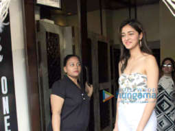 Photos: Ananya Panday spotted at Bastian in Bandra