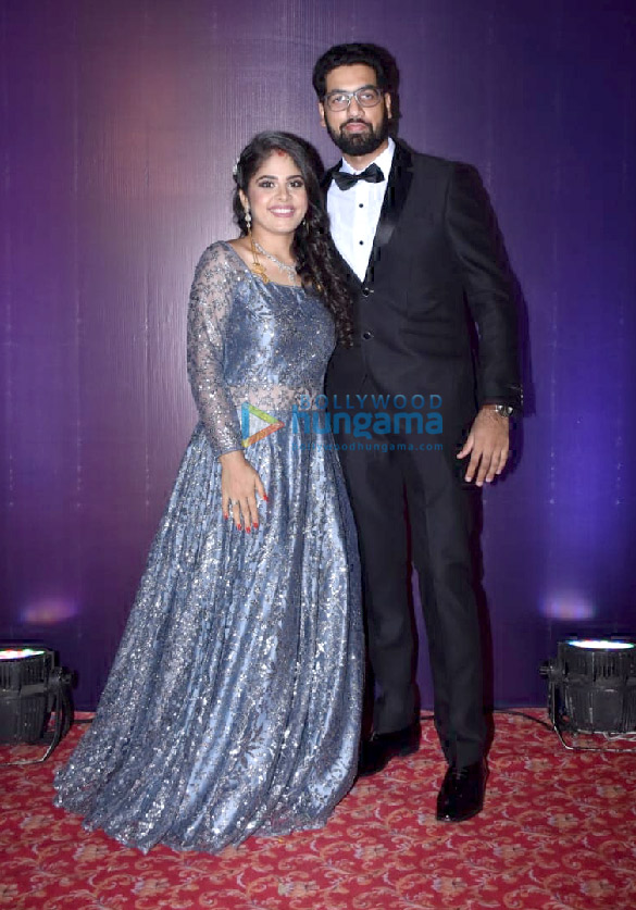 photos celebs grace shaarika pandits wedding reception 2