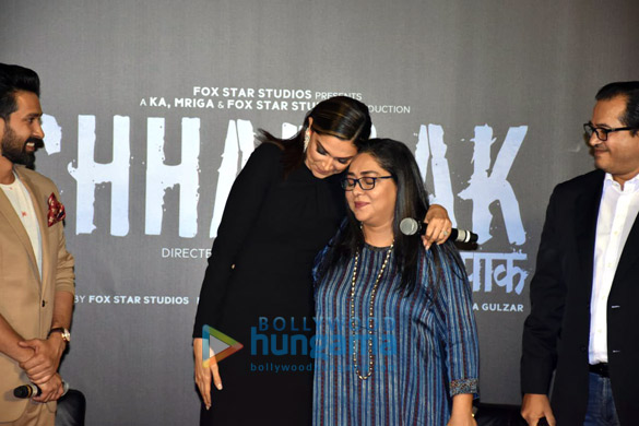 photos deepika padukone vikrant massey grace the trailer launch of chhapaak 2 2