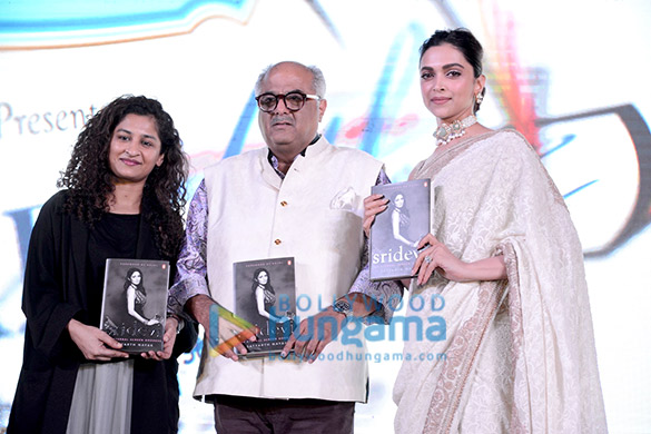 Photos: Deepika Padukone and Boney Kapoor snapped during the book launch on Sridevi’s life at LitFest 2019