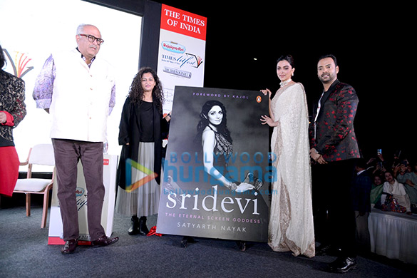 photos deepika padukone and boney kapoor snapped during the book launch on sridevis life at litfest 2019 2